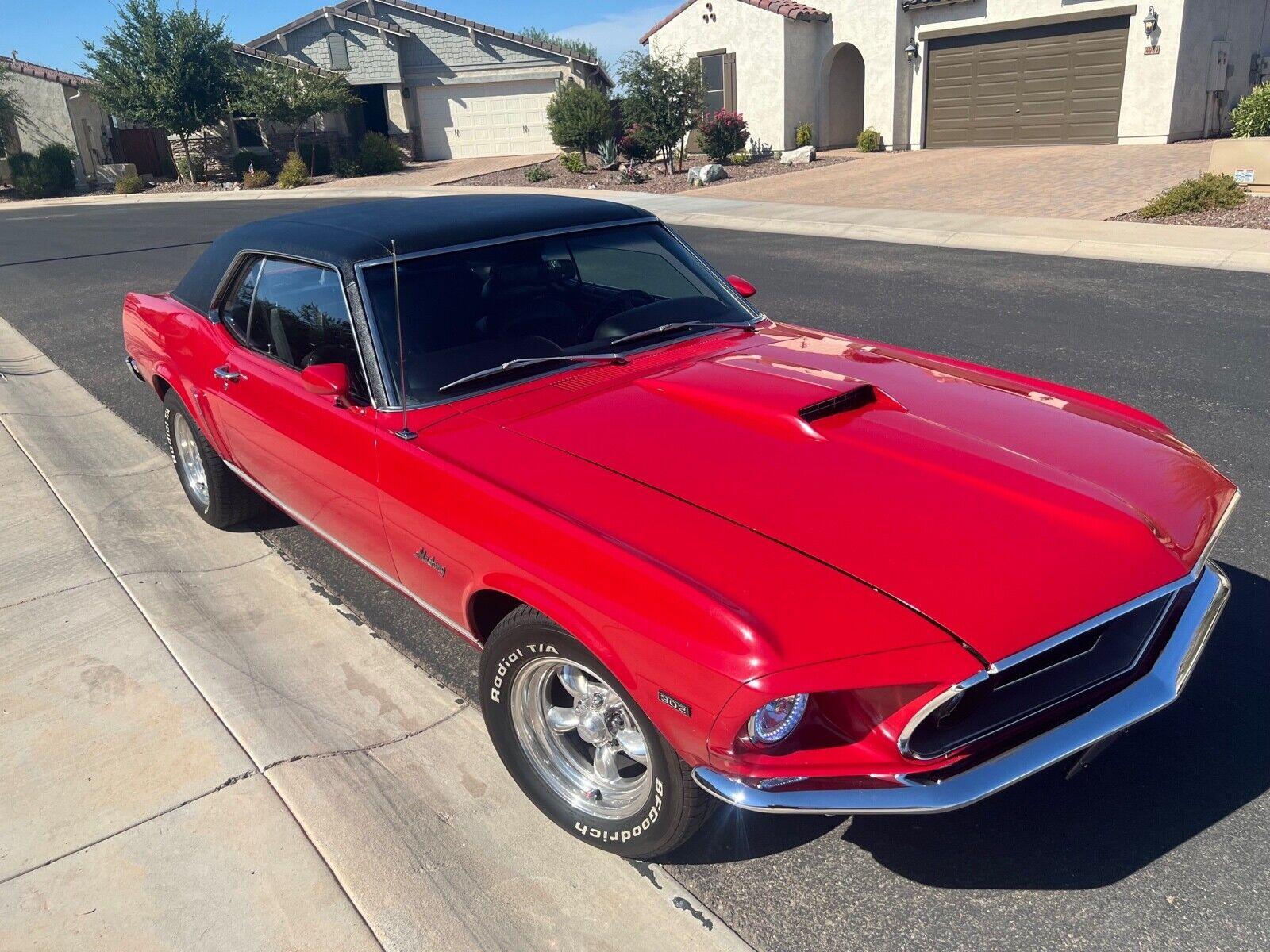 1969 ford mustang 302 coupe automatic