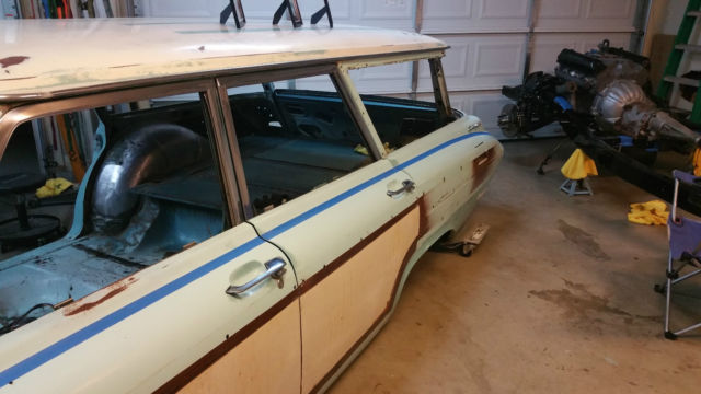 1962 mecury colony park wagon project