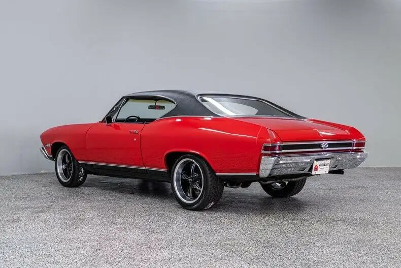 1968 chevrolet chevelle ss 57254 miles red hardtop 396ci 350 turbo auto