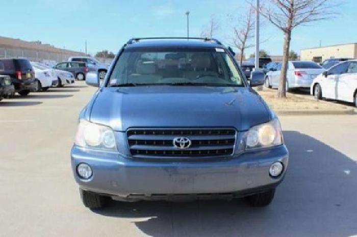 2003 toyota highlander limited in dallas, tx