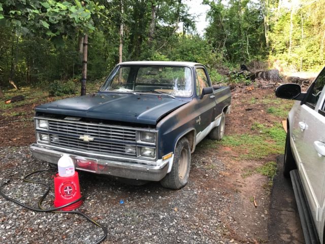 1983 chevrolet silverado short wheel base 1/2 ton