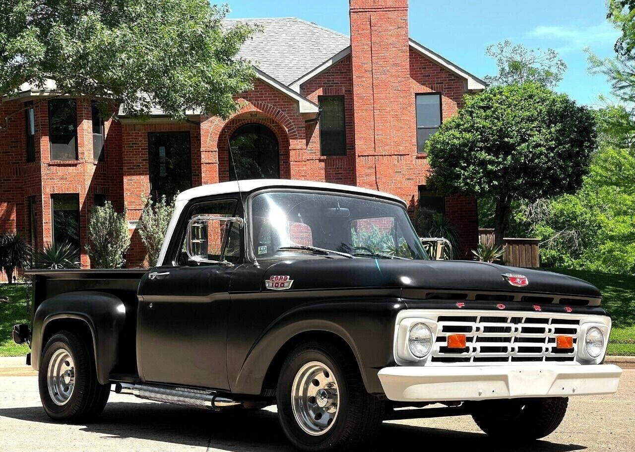 1964 ford f-100 short bed stepside truck 352 v8 5.8l restored 1200 miles