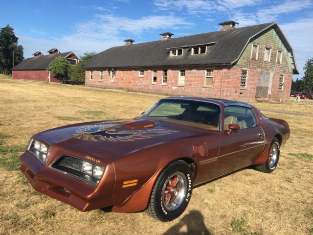 1978 pontiac firebird trans am ttops very original survivor worldwide no reserve