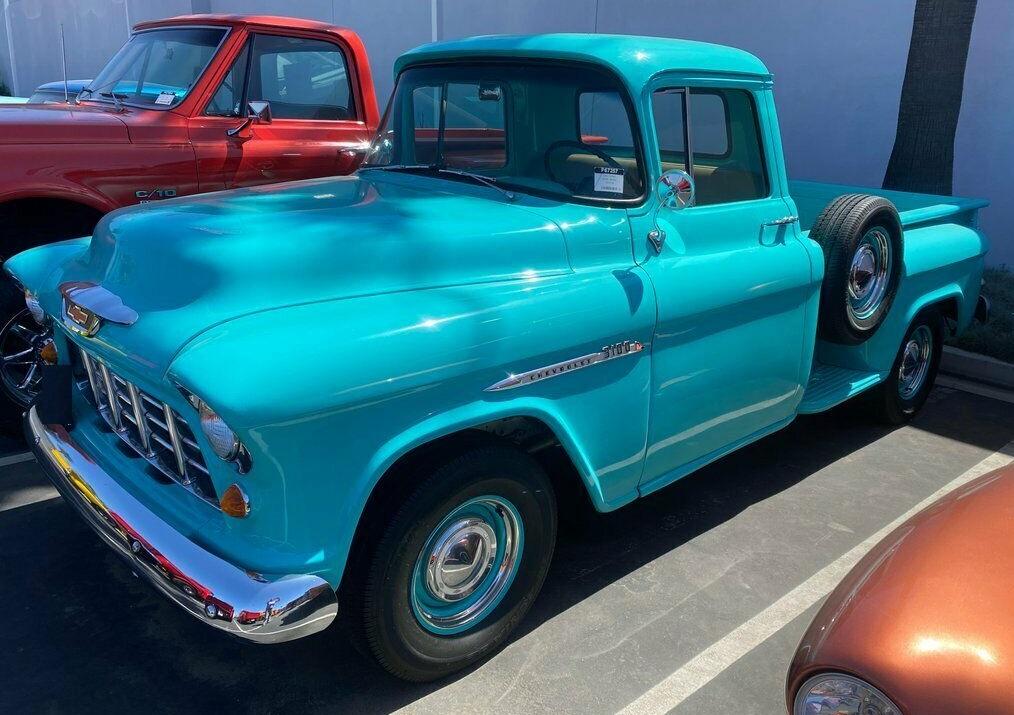 1955 chevrolet 3200 pick up fully restored truck original 235 3 speed
