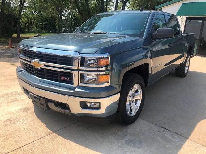 used 2014 chevrolet silverado 1500 4x4 crew cab lt meriden, ks 66512 for sale in meriden, kansas