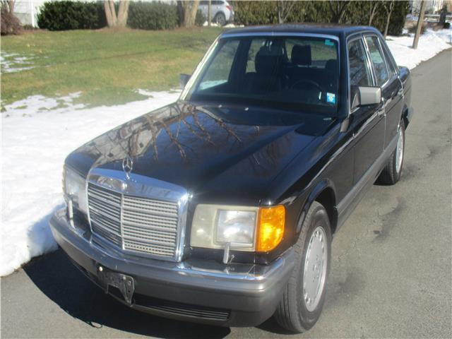 1990 mercedes-benz 300 series300se black/black sport sedan straight 6 cylinder