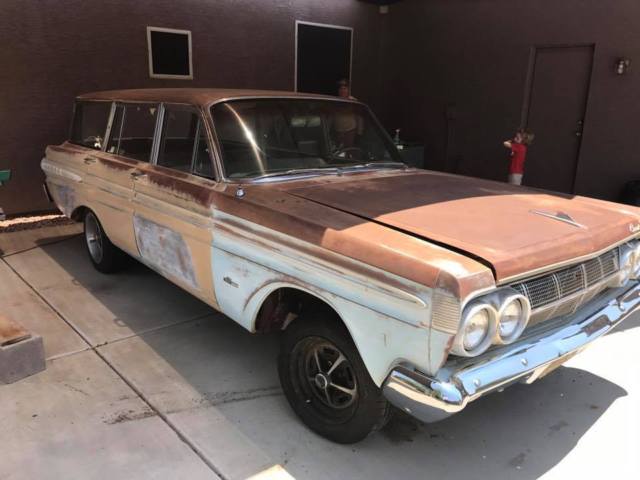 1964 mercury comet wagon 404 project car for restoration htf