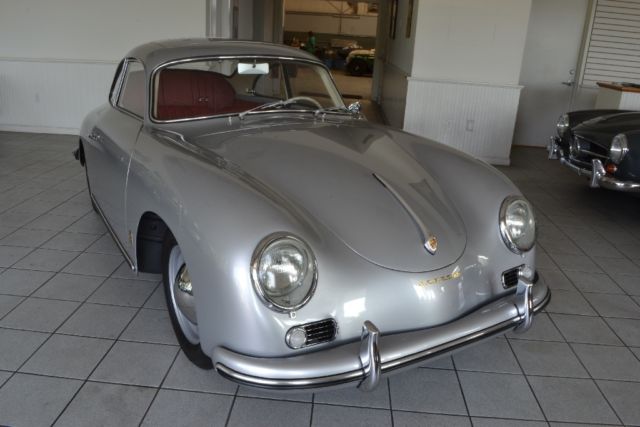 1959 porsche 356a sunroof coupe with factory bench seat