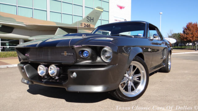 1968 ford mustang hardtop coupe 5.0l 302 eleanor clone restomod gt 500 video