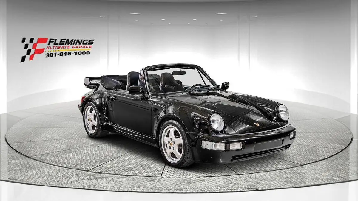 tuxedo black 1994 porsche 911 convertible available now!