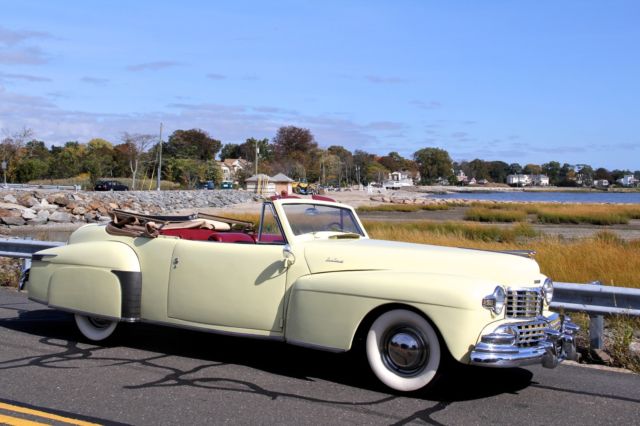 1948 lincoln continental convertible "great older restoration, recently tuned!!"