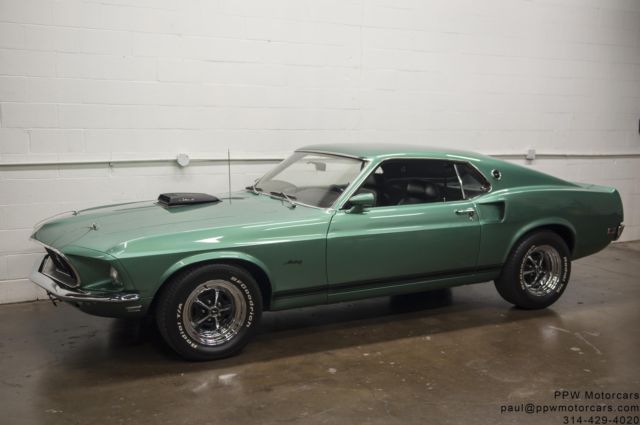 1969 ford mustang gt 41,095 miles fastback 428 cobra jet