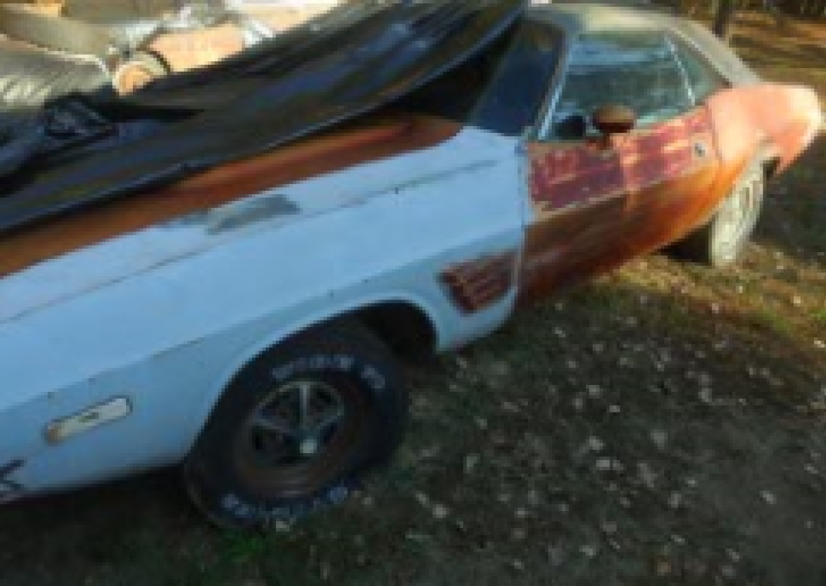 1974 dodge challenger solid project car (mopar chrysler plymouth 360 engine)