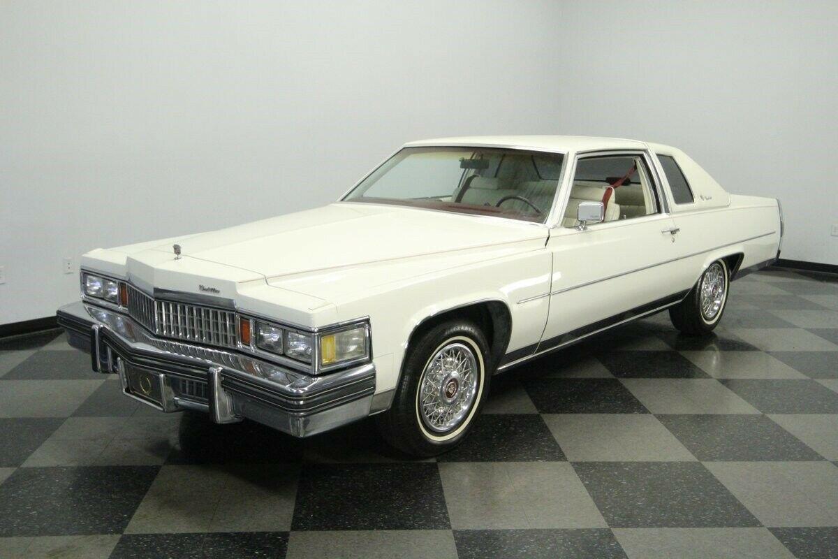 1978 cadillac deville coupe cotillion white 425 v8 auto