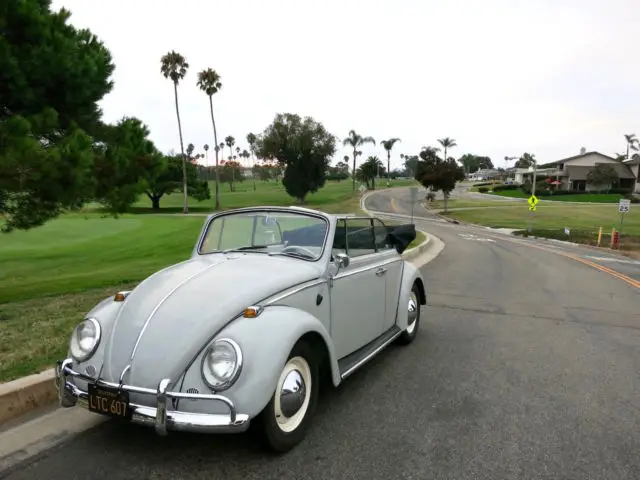 1965 volkswagen convertible rust-free rare survivor mechanically restored & int