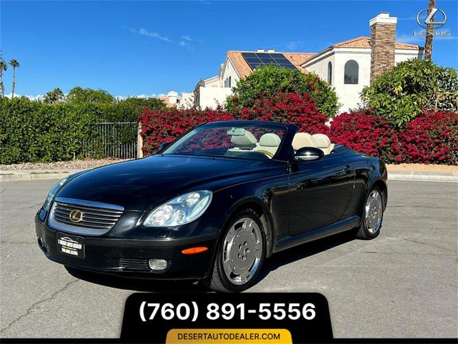 2004 lexus sc430 in palm desert, california