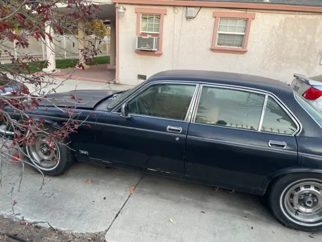 1979 jaguar xj6 sedan blue rwd automatic