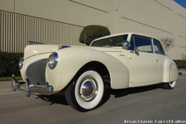 1941 lincoln continental v12 coupe - rare pre-war vintage luxury classic - video