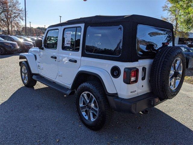 used 2018 jeep wrangler 4wd unlimited sahara summerville, sc 29483 for sale in summerville, south carolina