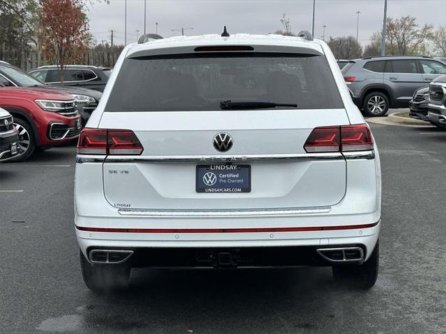 2021 volkswagen atlas 3.6l se w/technology