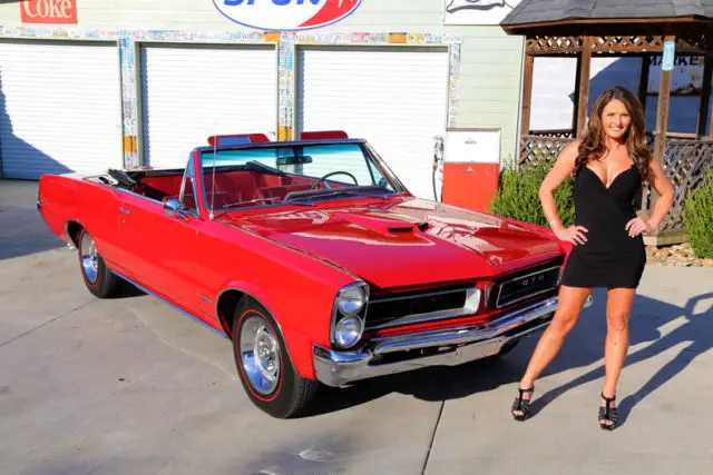 1965 pontiac gto free shipping 389 tri power ps pdb factory air convertible phs