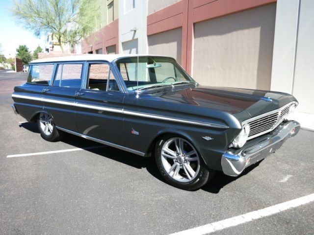 1965 ford falcon station wagon - 289ci v8 - a/c - pdb - absolutely stunning car!