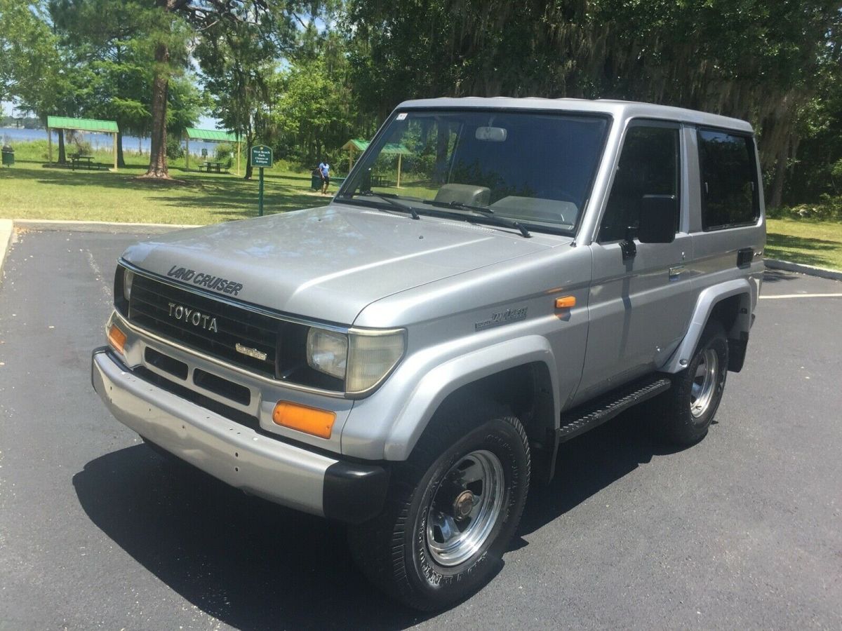 1992 toyota land cruiser lj70 2.4l turbo diesel 4x4 5 speed factory a/c