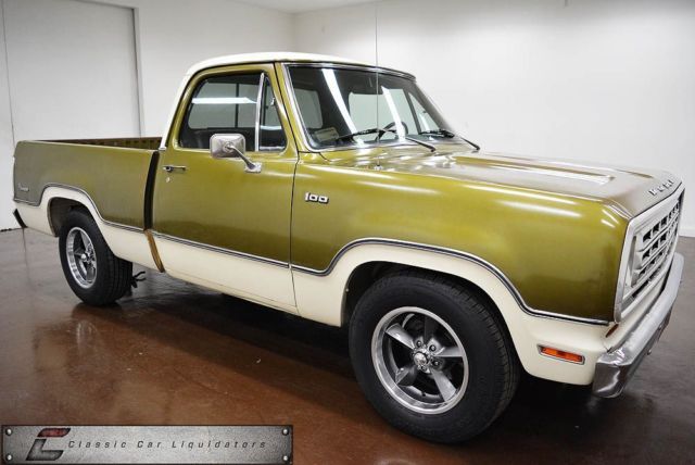 1974 dodge d100 swb adventurer
