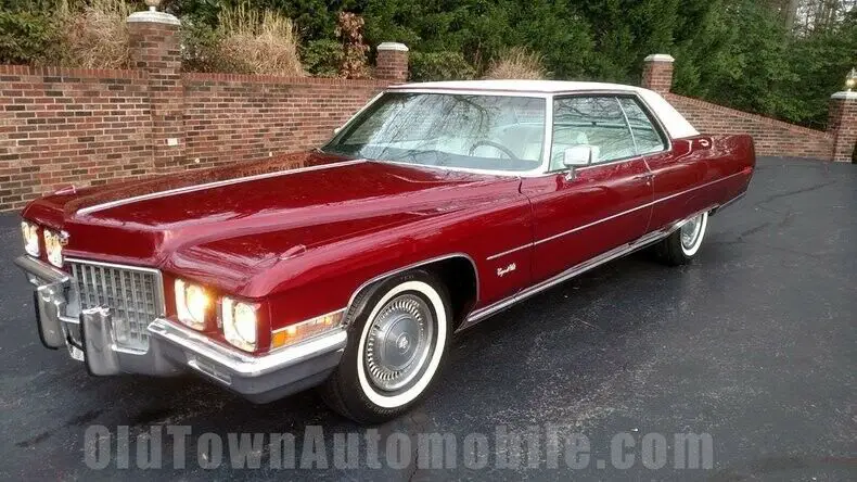 1971 cadillac coupe deville for sale at old town automobile!