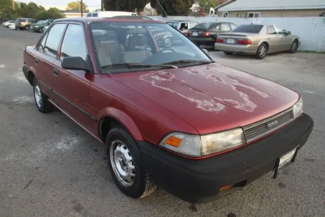 1989 toyota corolla dlx automatic 4 cylinder no reserve