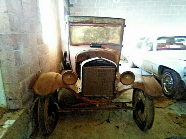 1926 ford model t 2 door sedan all original barn find