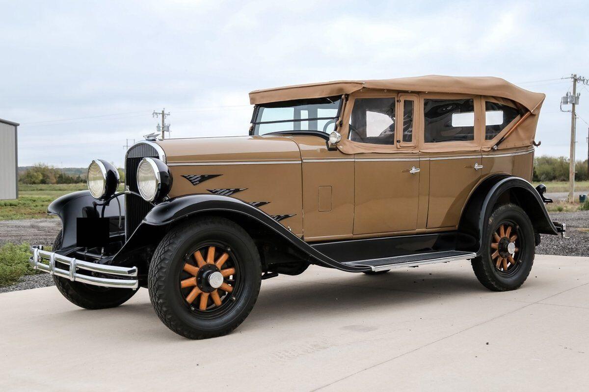 1930 chrysler model 70 phaeton 66095 miles tan convertible