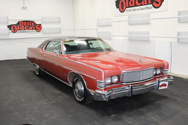 1973 red runs drives body int good 460v8 3spd auto!