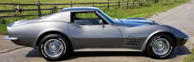 1972 chevrolet corvette stingray # matching big block 4 spd