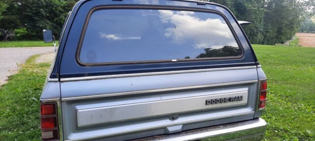 1987 dodge ramcharger suv grey 4wd automatic aw-100