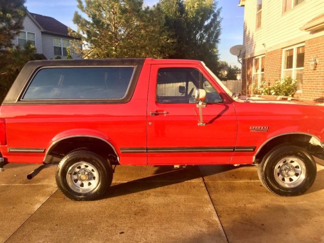1991 ford bronco xlt low miles excellent condition no rust ever