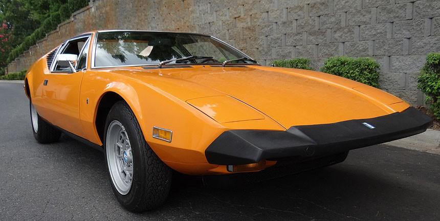 1973 de tomaso pantera l coupe rare color 49402 miles