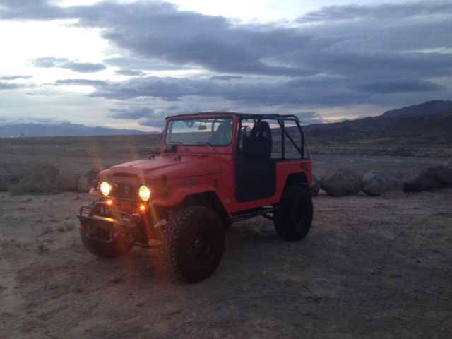 toyota land cruiser fj40 1977 4x4 built lifted restomod