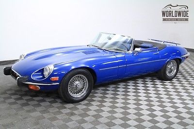 1973 jaguar e-type xke 12 cylinder. 2 owner. very low miles