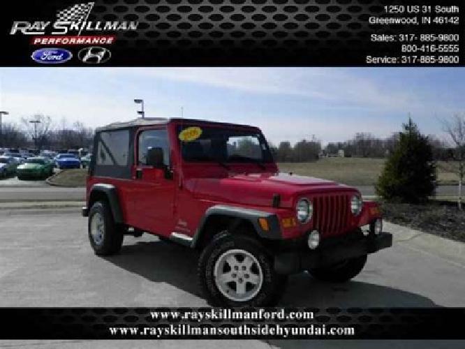 2006 jeep wrangler in greenwood, in