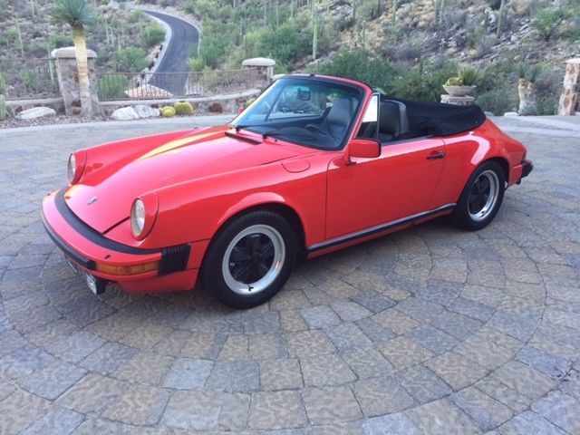1983 porsche 911sc cabriolet