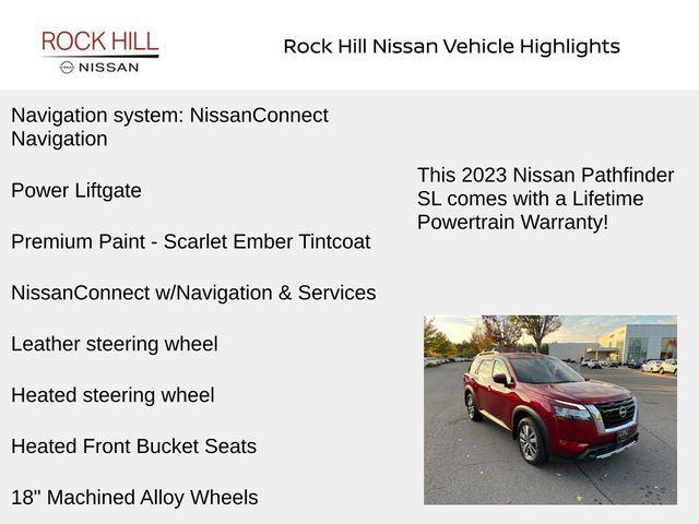 2023 nissan pathfinder sl 4wd