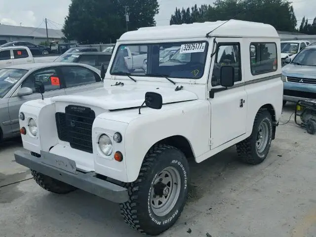 1984 land rover series 3 santana 76,161 miles white 2 door 2.25 diesel manual