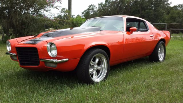 1972 camaro 454 with split bumpers
