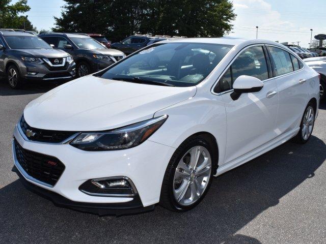 used 2016 chevrolet cruze premier sedan easley, sc 29641 for sale in easley, south carolina