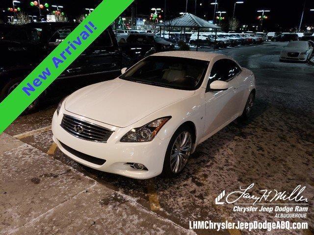 2014 infiniti q60 convertible ipl ipl 2dr convertible for sale in albuquerque, new mexico