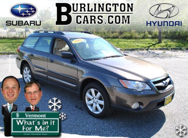 2008 subaru outback for sale in burlington, vermont