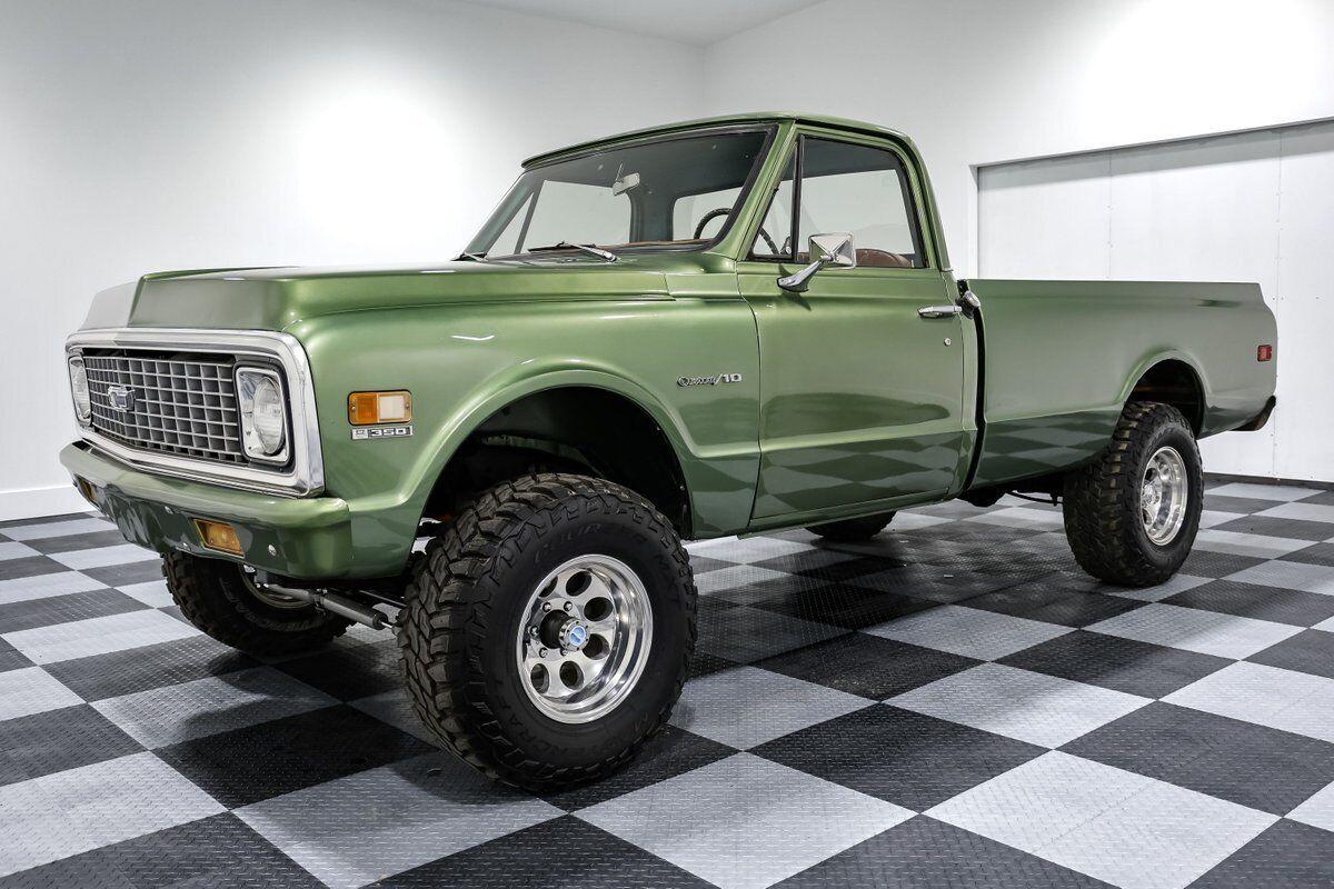 1972 chevrolet k10 pickup 350 chevrolet v8 96129 miles