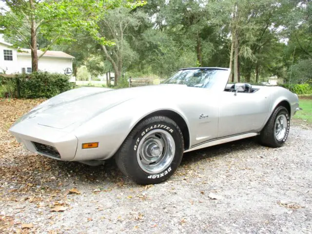 1973 corvette convertible both tops rare one year only garage barn find