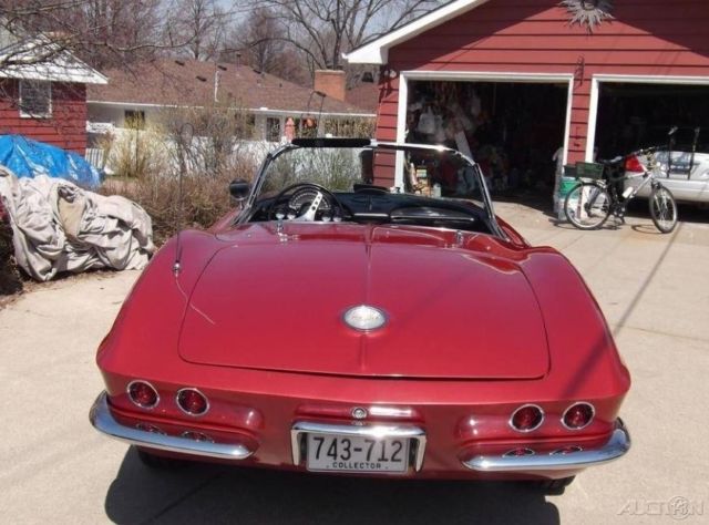 1961 chevrolet corvette used manual convertible chevy